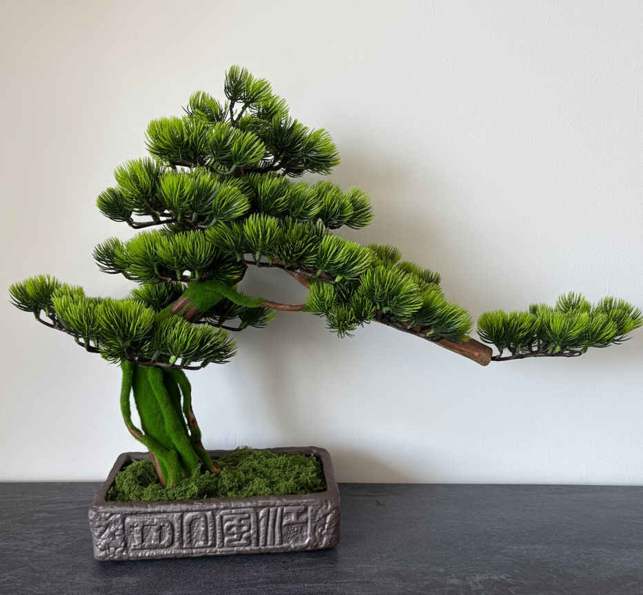 Mohás Törzsű Bonsai fa, B0 012